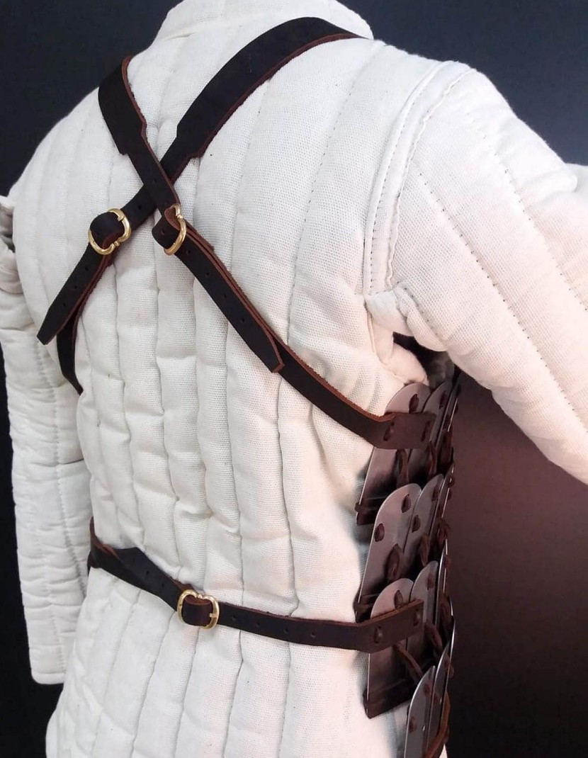 STEEL LAMELLAR ARMOR BREASTPLATE photo made by Steel-mastery.com