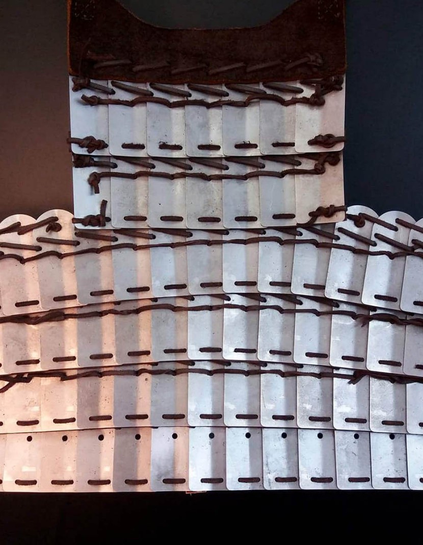 STEEL LAMELLAR ARMOR BREASTPLATE photo made by Steel-mastery.com