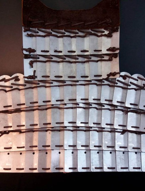 STEEL LAMELLAR ARMOR BREASTPLATE