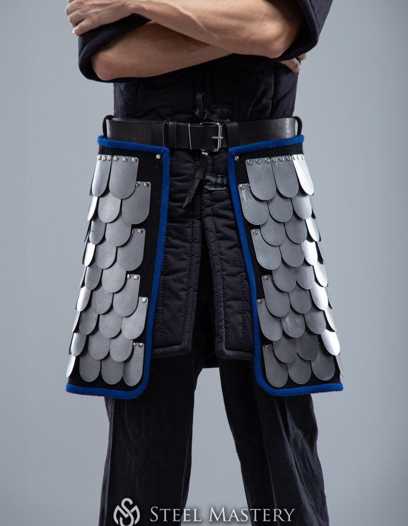 Scale skirt, part of steel scale armor photo made by Steel-mastery.com