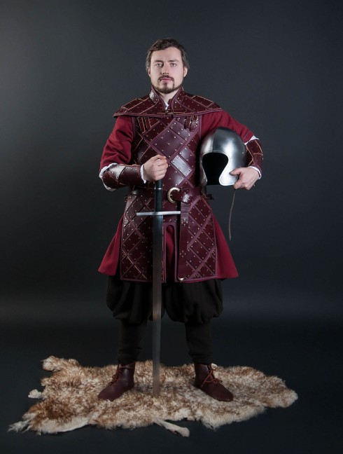 Set of leather armour in style of Jon Snow