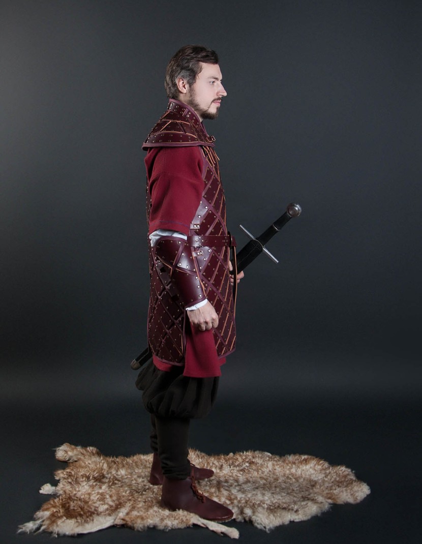 Set of leather armour in style of Jon Snow photo made by Steel-mastery.com