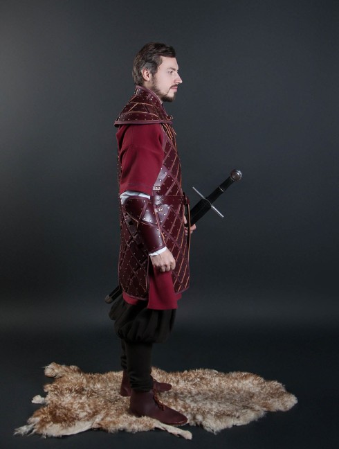 Set of leather armour in style of Jon Snow