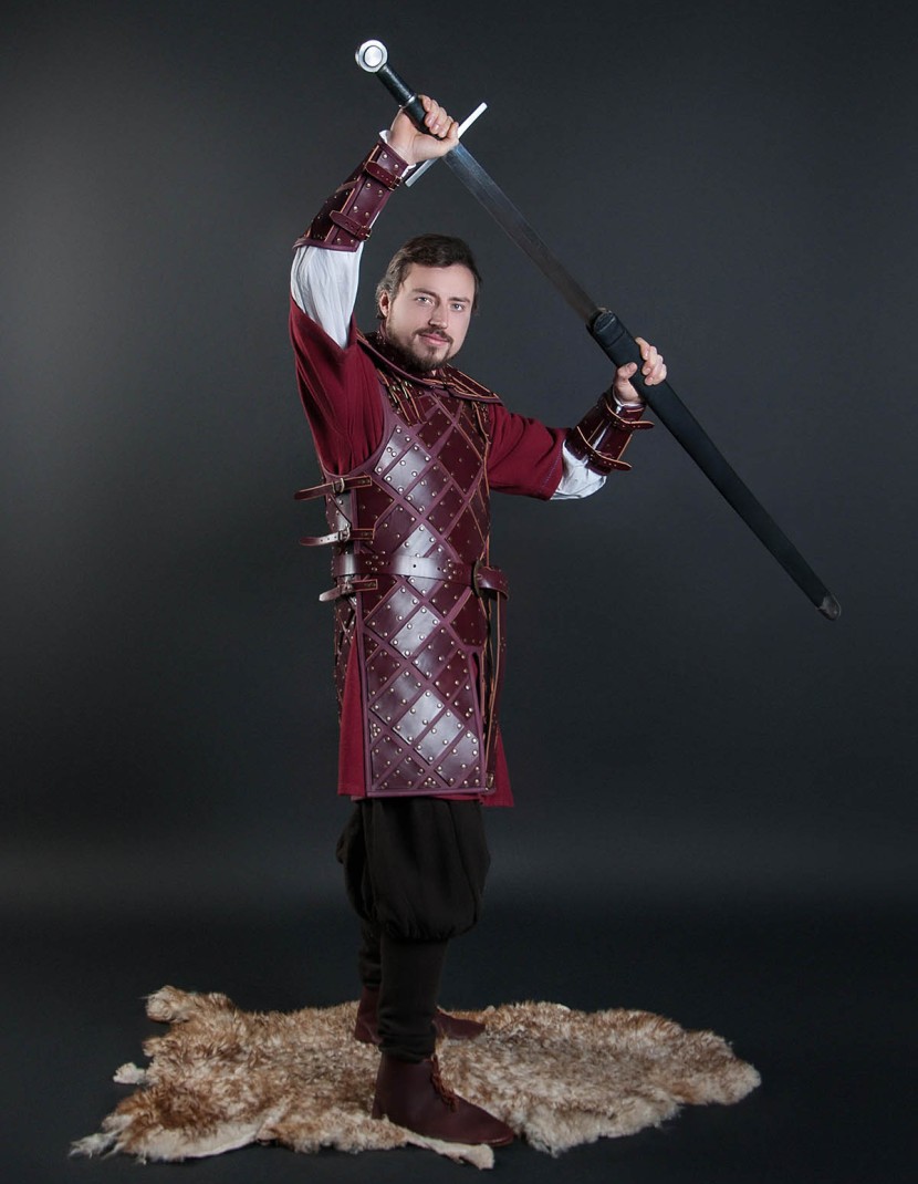 Set of leather armour in style of Jon Snow photo made by Steel-mastery.com