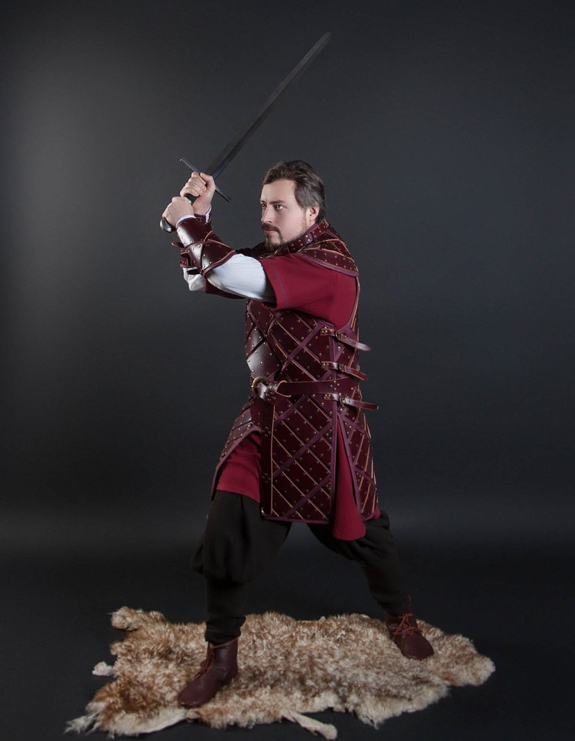 Set of leather armour in style of Jon Snow photo made by Steel-mastery.com