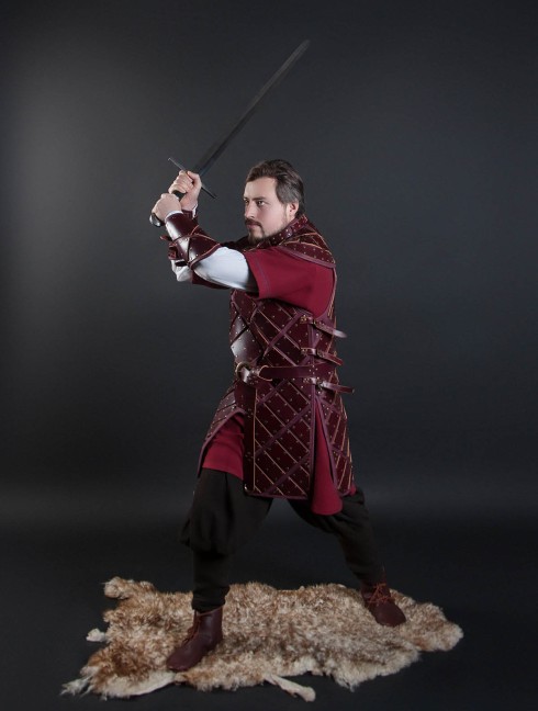 Set of leather armour in style of Jon Snow