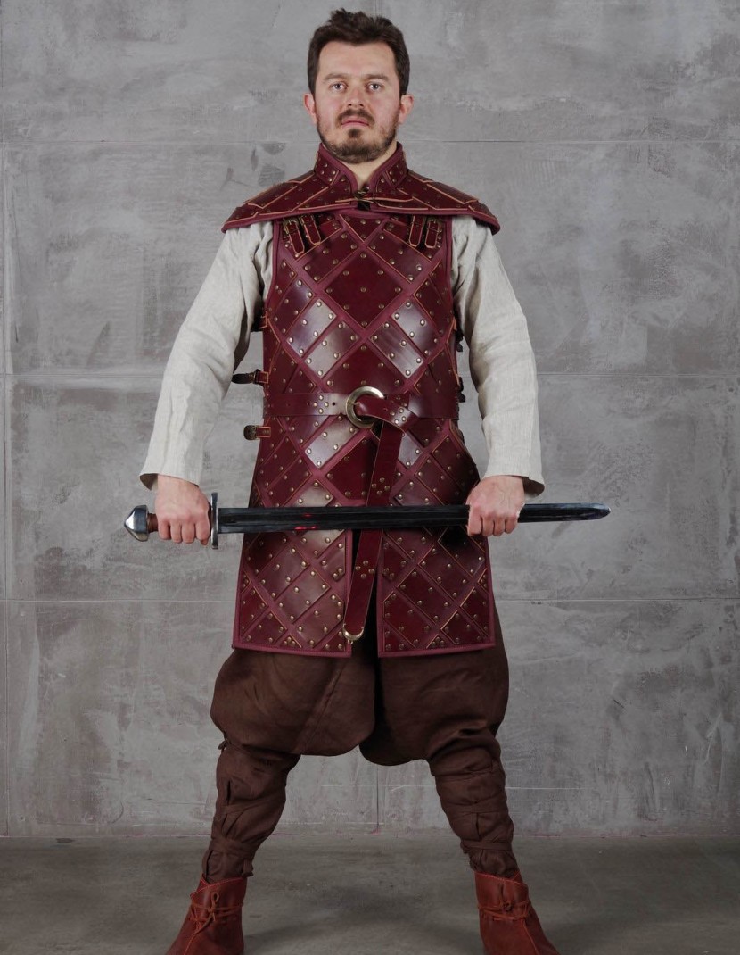 Set of leather armour in style of Jon Snow photo made by Steel-mastery.com