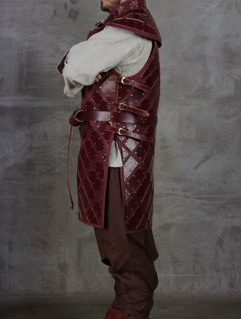 Set of leather armour in style of Jon Snow