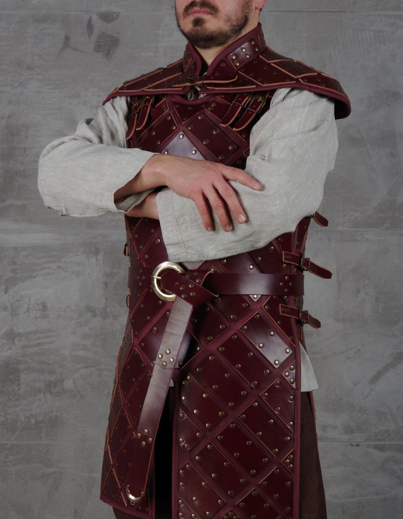 Set of leather armour in style of Jon Snow photo made by Steel-mastery.com