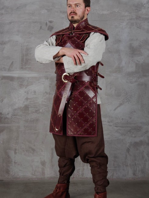 Set of leather armour in style of Jon Snow