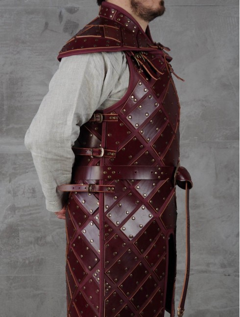 Set of leather armour in style of Jon Snow