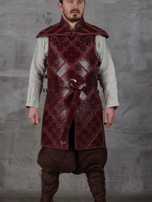 Set of leather armour in style of Jon Snow