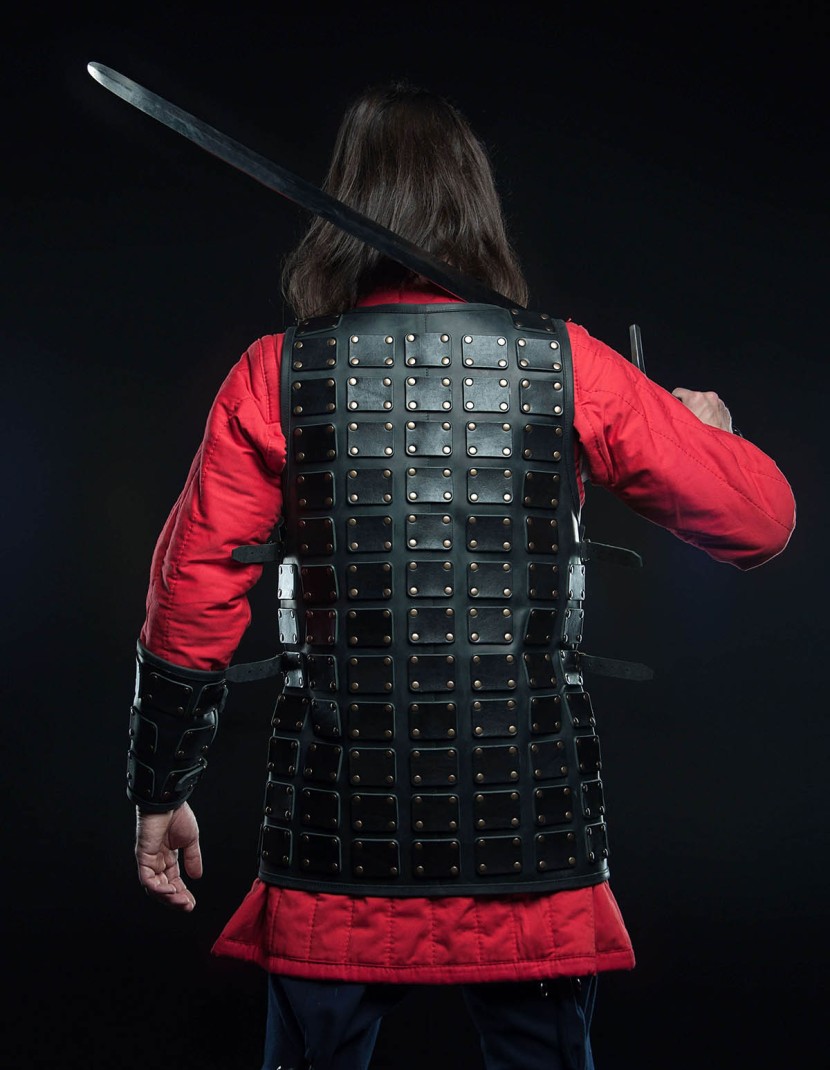 Warrior leather armor photo made by Steel-mastery.com