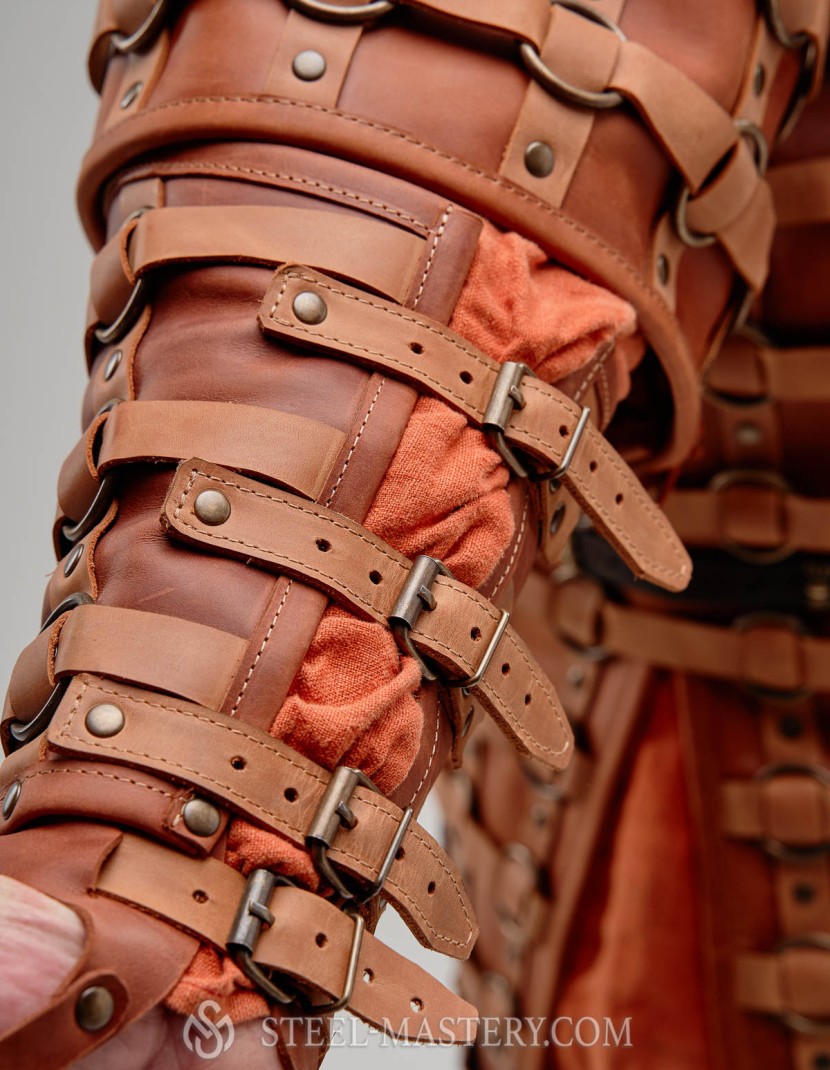 LEATHER FANTASY/LARP ARMOR   photo made by Steel-mastery.com