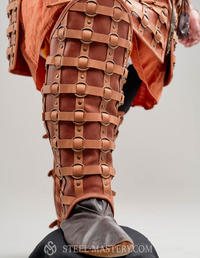 LEATHER FANTASY/LARP ARMOR   photo made by Steel-mastery.com