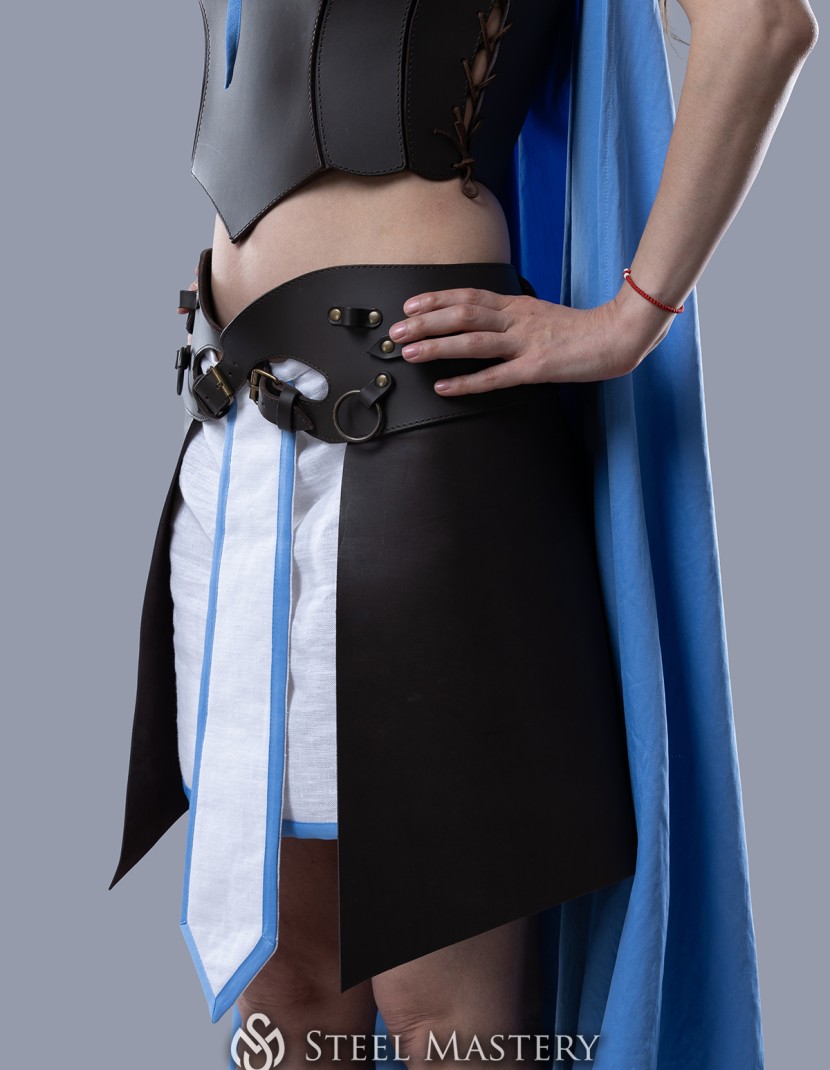Leather Valkyrie Full Look – "Eydis" photo made by Steel-mastery.com