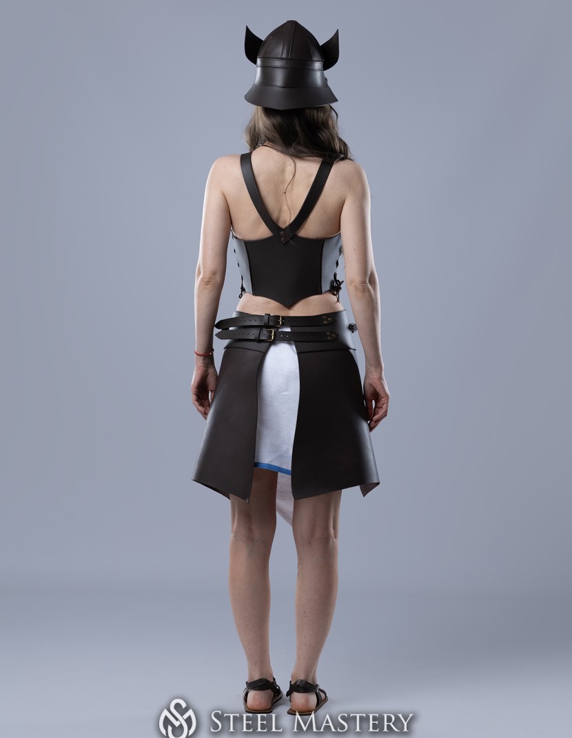 Leather Valkyrie Full Look – "Eydis" photo made by Steel-mastery.com