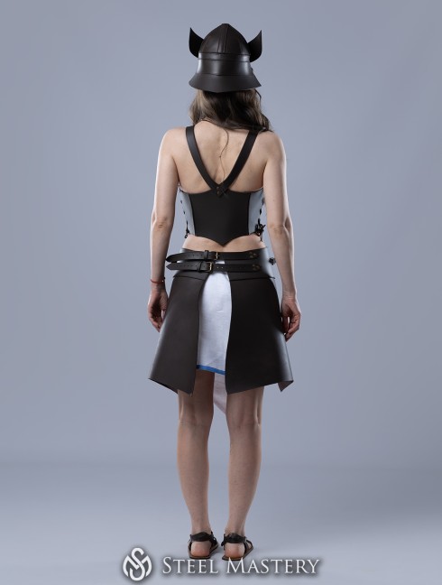 Tenue Valkyrie en Cuir Complète – « Eydis »