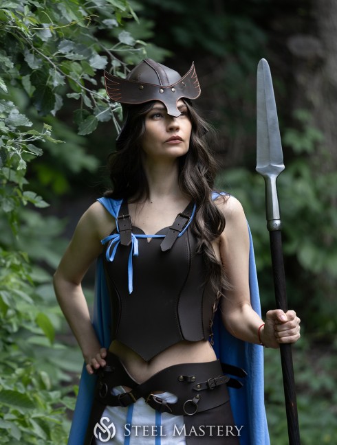 Tenue Valkyrie en Cuir Complète – « Eydis »