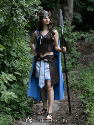 Tenue Valkyrie en Cuir Complète – « Eydis »