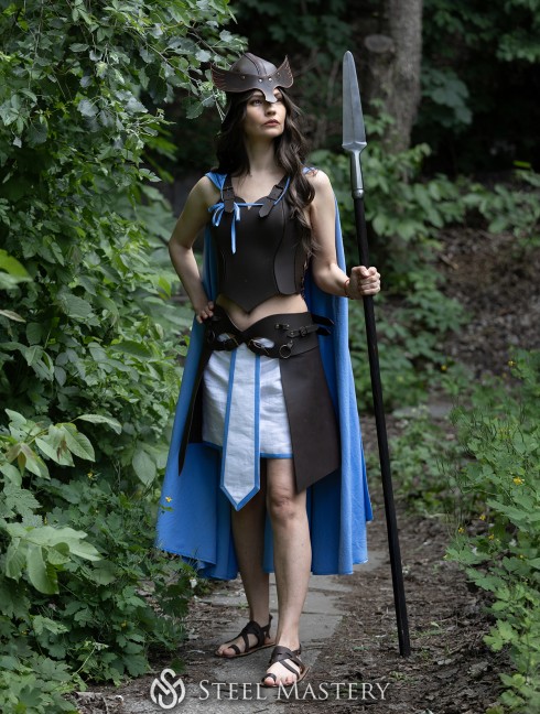 Tenue Valkyrie en Cuir Complète – « Eydis »
