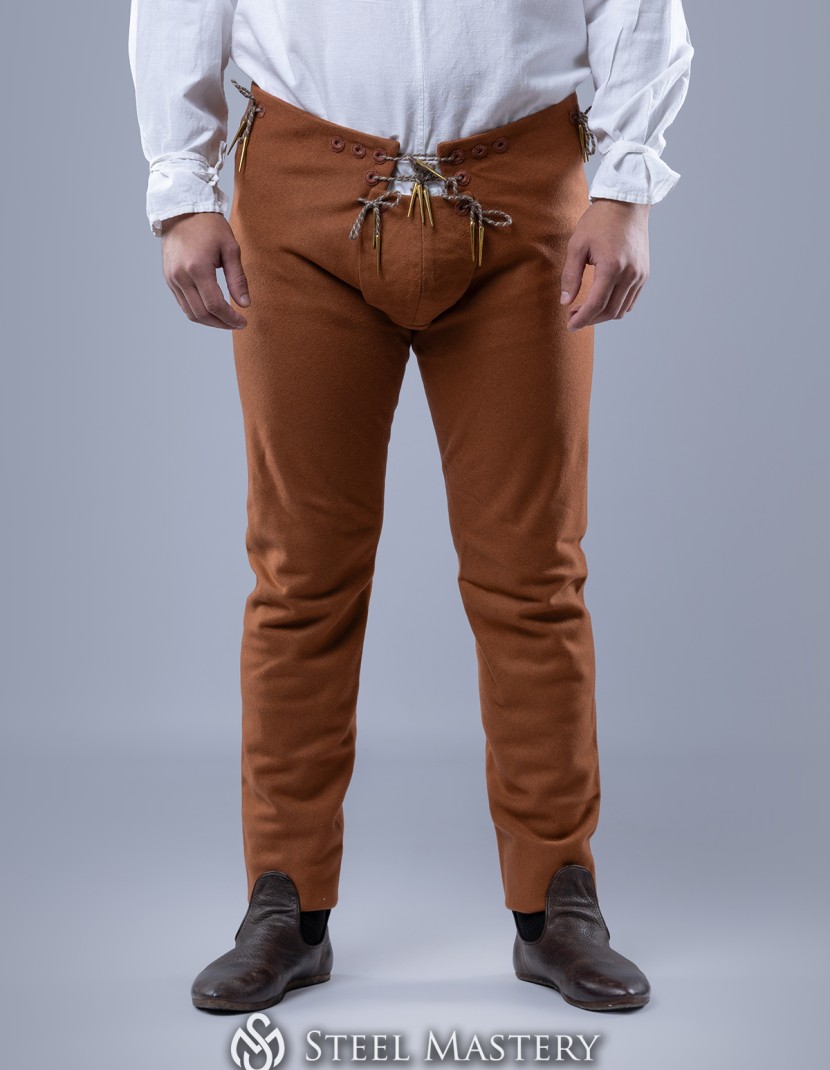 Tight chausses with codpiece, XV century photo made by Steel-mastery.com