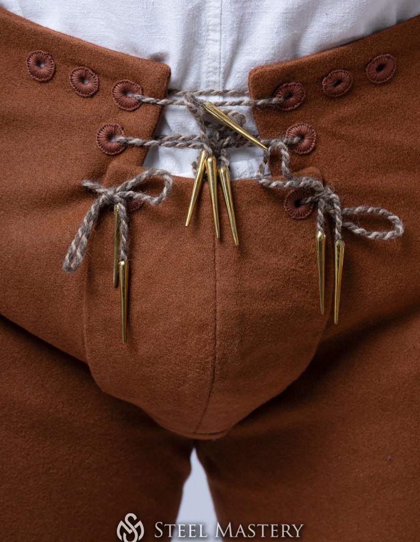 Tight chausses with codpiece, XV century photo made by Steel-mastery.com