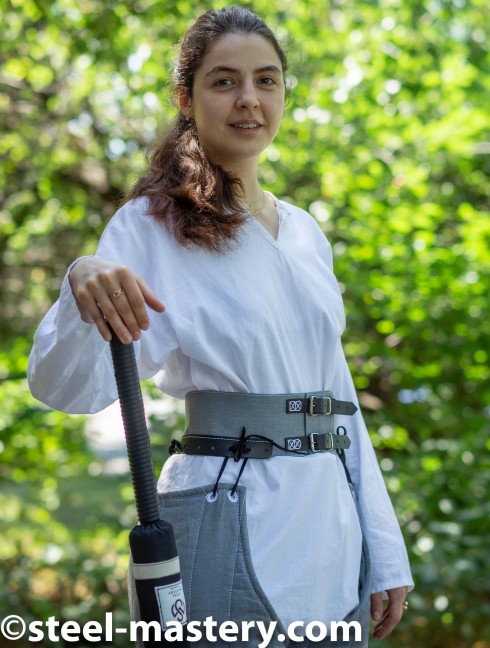 ARMING BELT FOR CHAUSSES WITH LEATHER PARTS