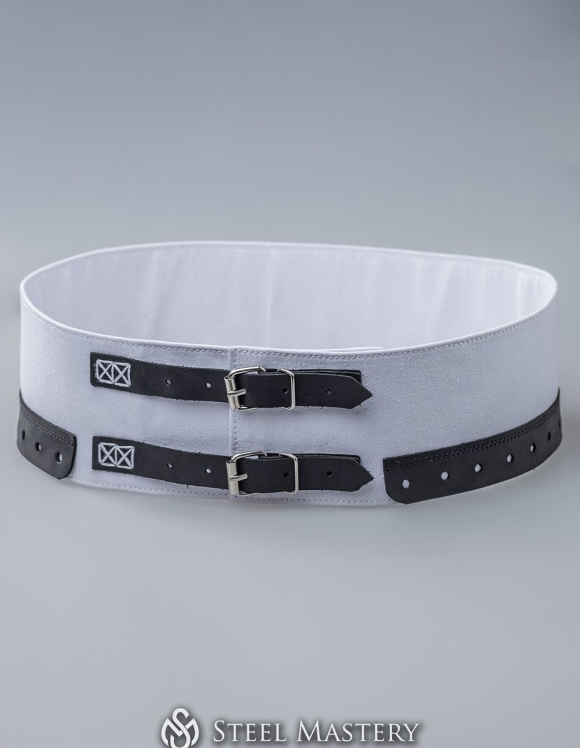 ARMING BELT FOR CHAUSSES WITH LEATHER PARTS photo made by Steel-mastery.com