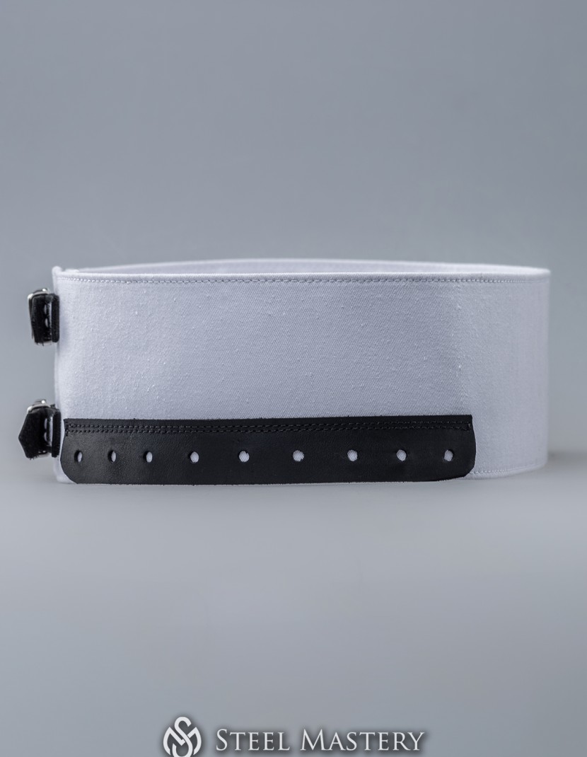 ARMING BELT FOR CHAUSSES WITH LEATHER PARTS photo made by Steel-mastery.com