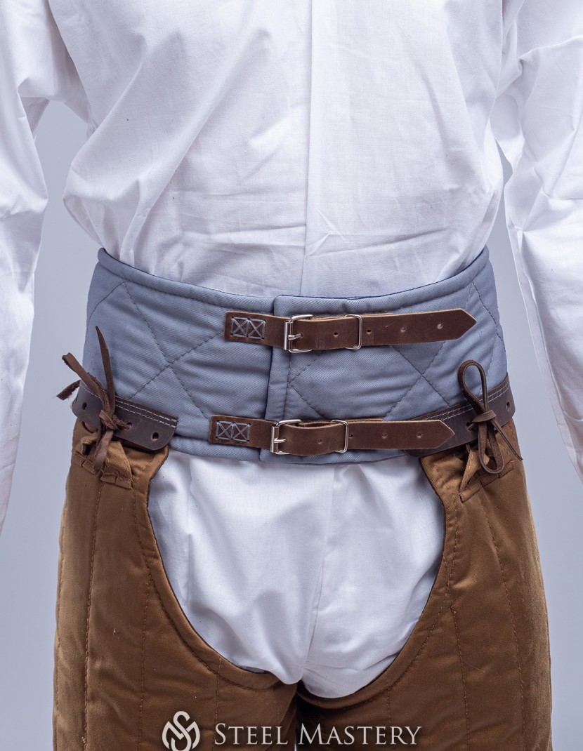 Arming belt, soft quilted photo made by Steel-mastery.com