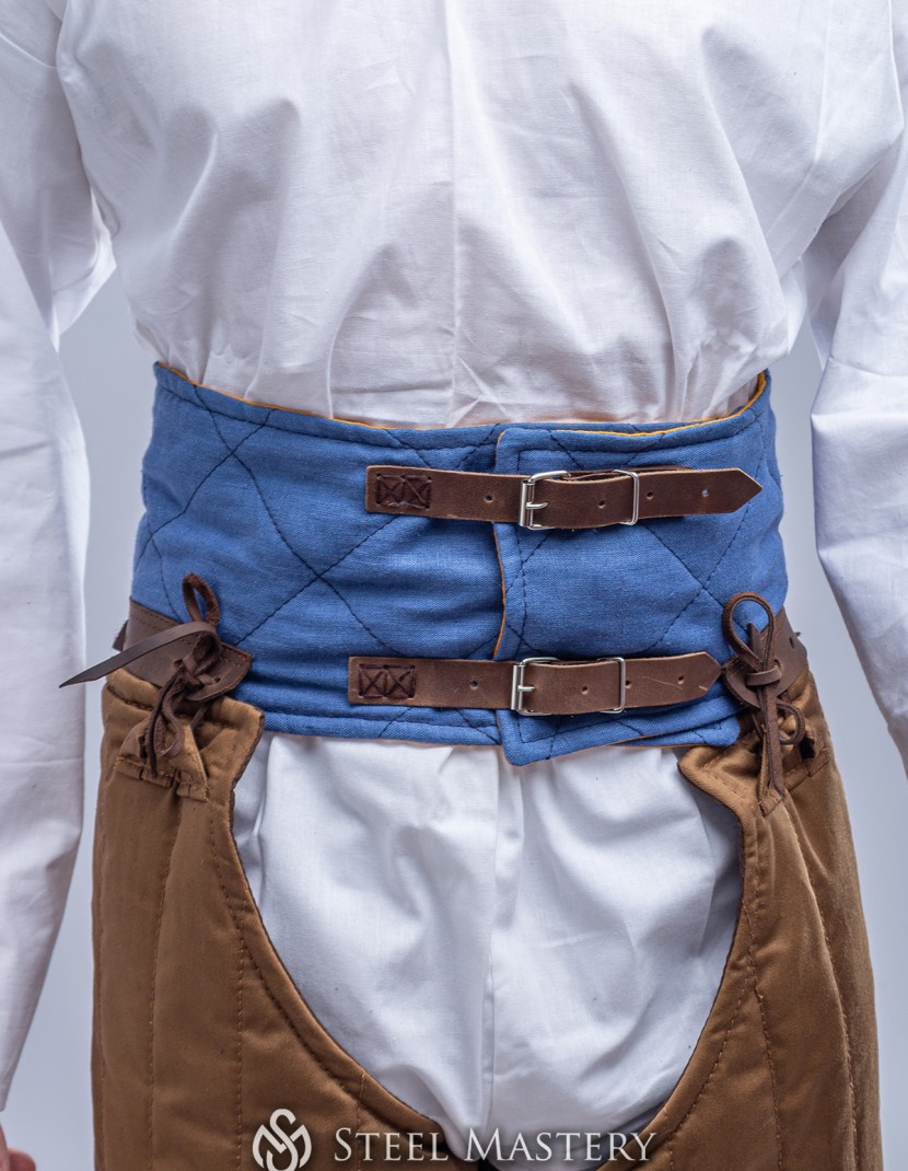 Arming belt, soft quilted photo made by Steel-mastery.com
