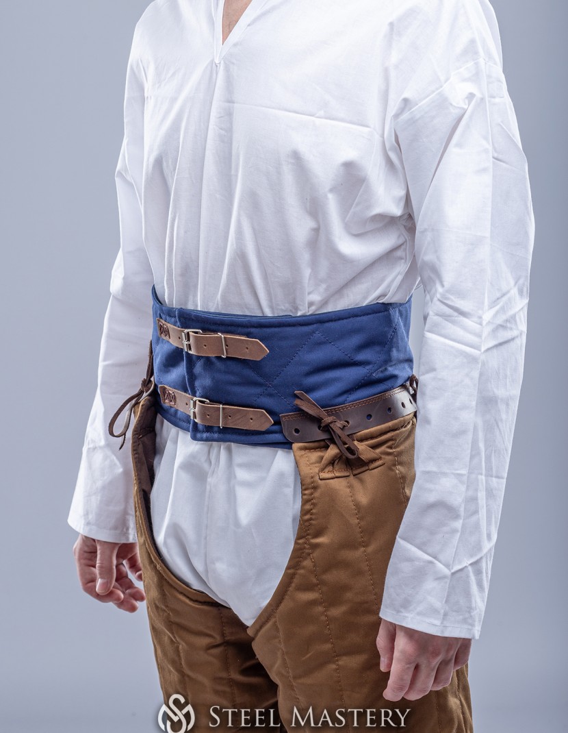 Arming belt, soft quilted photo made by Steel-mastery.com