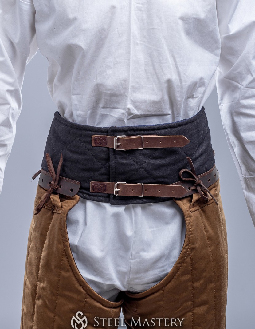 Arming belt, soft quilted photo made by Steel-mastery.com