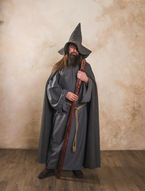 Pointed hat, a part of fantasy-style costume 