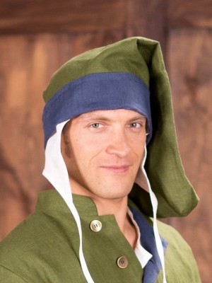 Medieval baggy hood of the XIV-XV centuries