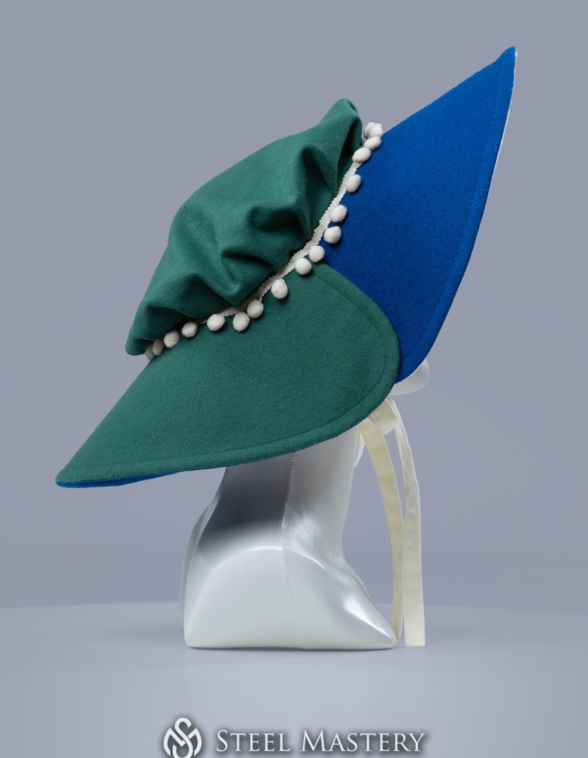 Landsknecht hat with bows photo made by Steel-mastery.com