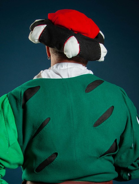 Landsknecht hat with slits 