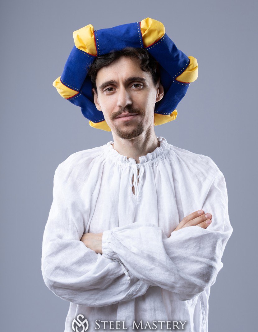 Landsknecht hat with slits  photo made by Steel-mastery.com