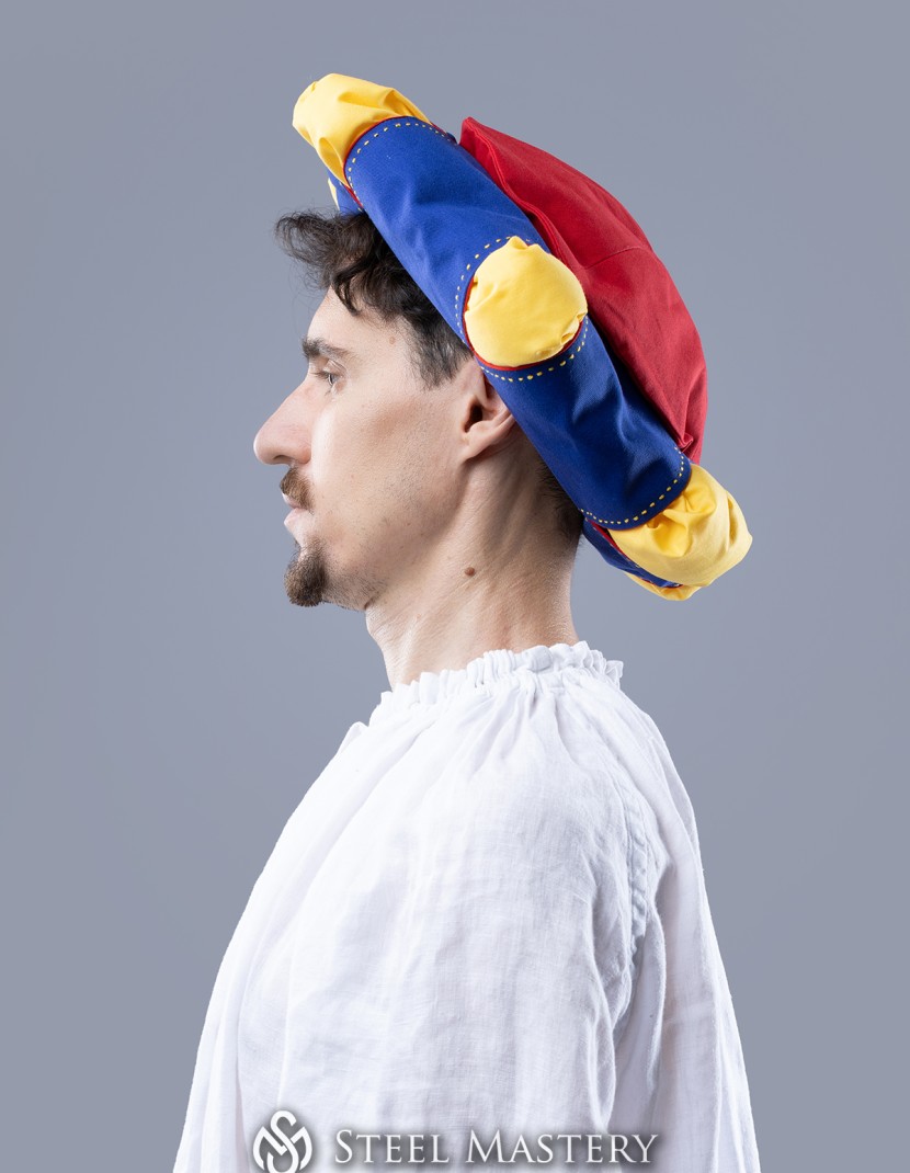 Landsknecht hat with slits  photo made by Steel-mastery.com