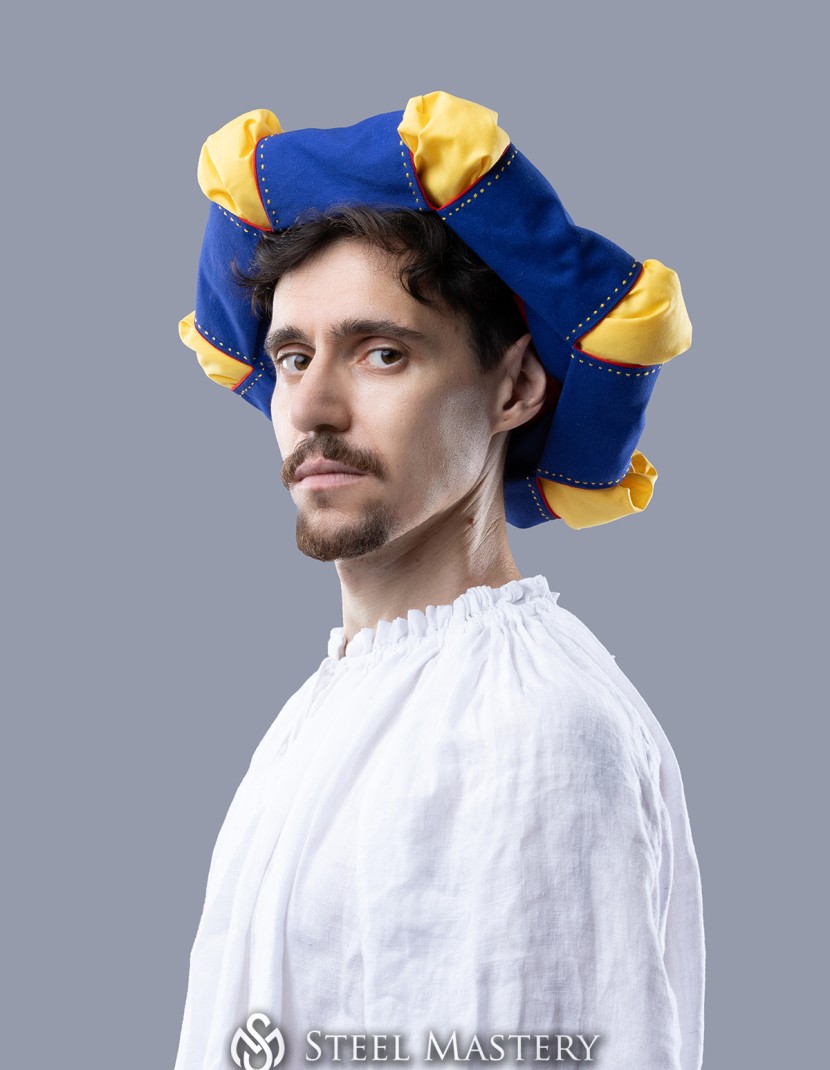 Landsknecht hat with slits  photo made by Steel-mastery.com