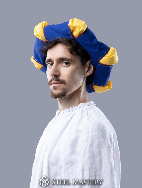 Landsknecht hat with slits 