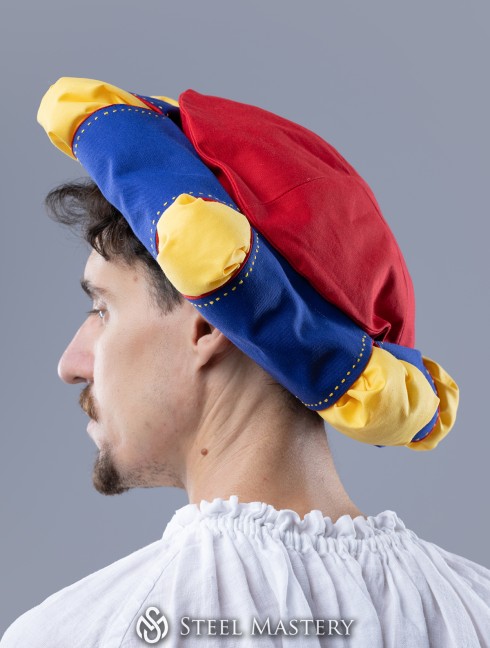 Landsknecht hat with slits 