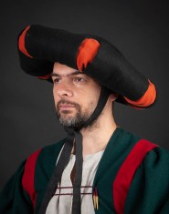 Landsknecht hat with cuts