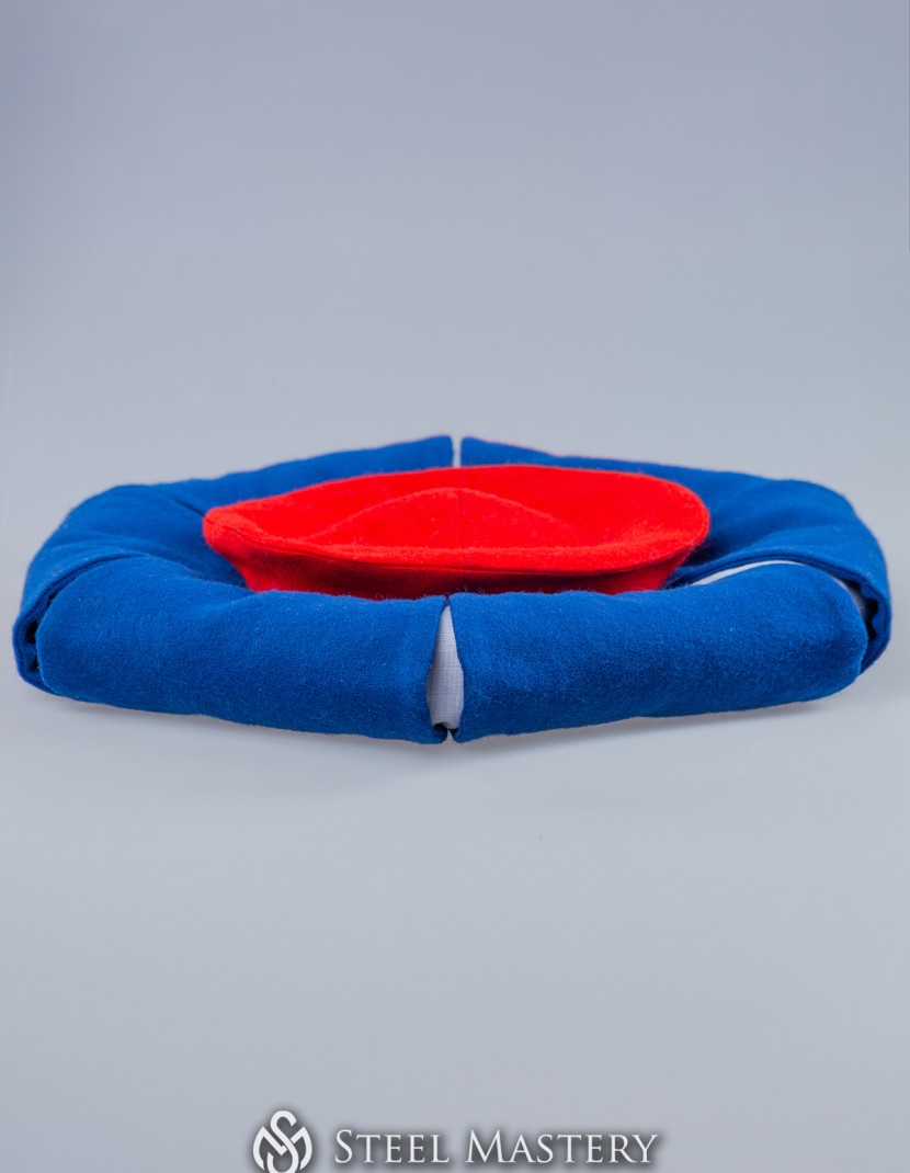 Landsknecht hat with cuts photo made by Steel-mastery.com