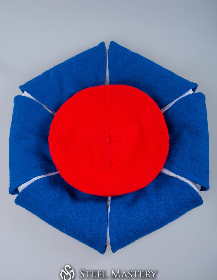 Landsknecht hat with cuts photo made by Steel-mastery.com