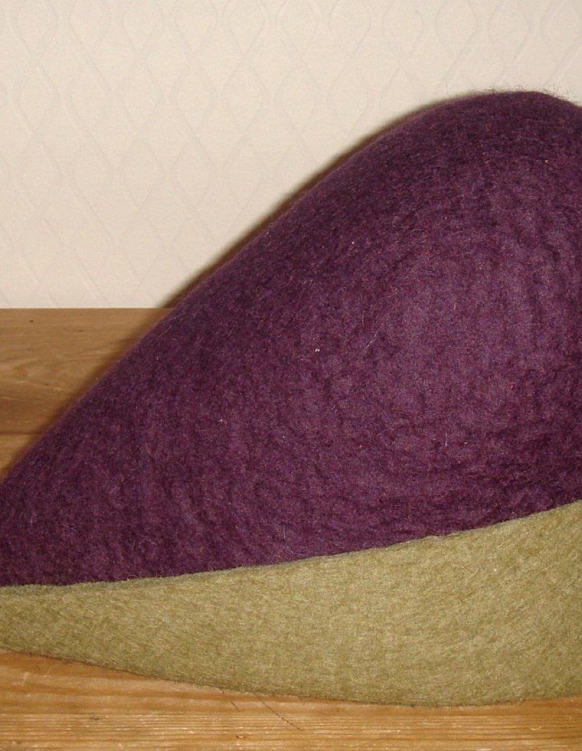 Two-coloured Tyrolean hat photo made by Steel-mastery.com