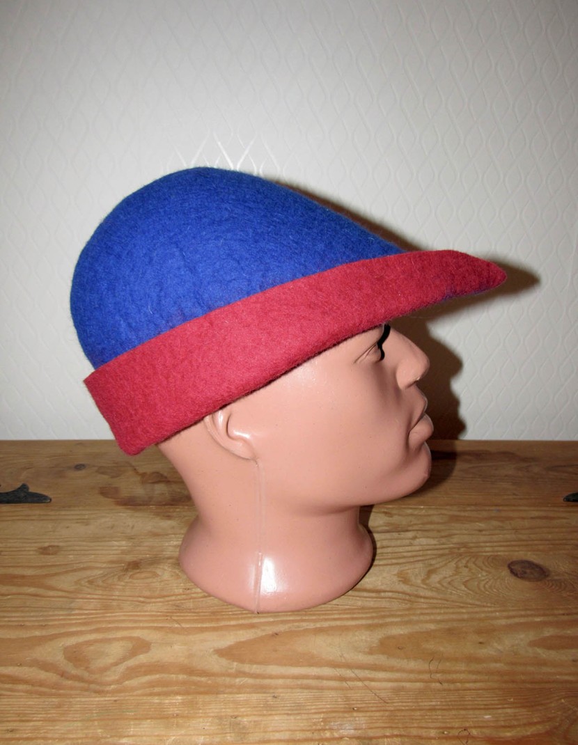 Two-coloured Tyrolean hat photo made by Steel-mastery.com