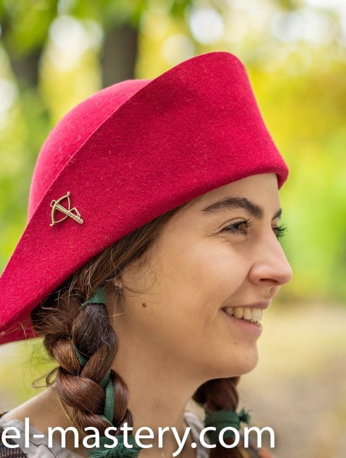 Medieval pilgrim hat
