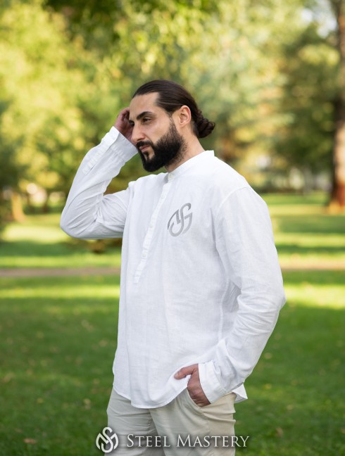 Men's half-placket shirt 
